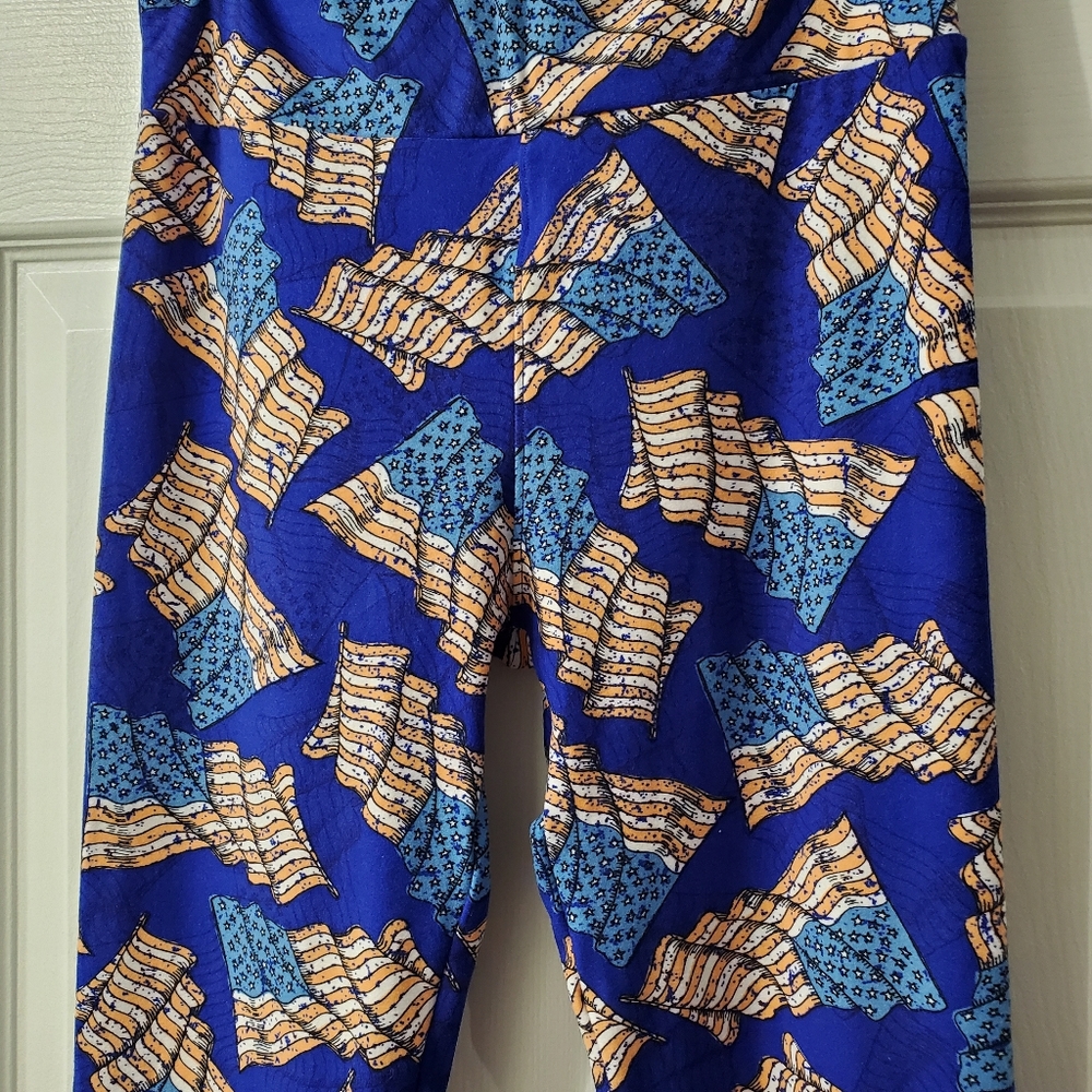 Lularoe Independence Day OS Leggings